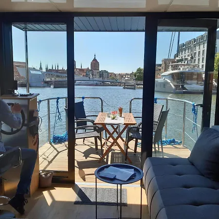 Dom Na Wodzie Houseboat Gdansk, Old Town Appartement *